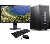 Ordenador Completo HP ProDesk 490 G2 MT, Procesador Intel Core I7-4790 3.6 Ghz,  Disco 1000 Gb + Monitor 24" + Teclado y Ratón inalámbrico