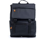 DAM Mochila multi compartimento, porta Laptop 15,6". Capa impermeable. Adaptable a Trolley. Toma USB externa oculta. Repelente al agua. 31x14x43 Cm.