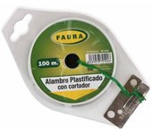 Alambre Plastificado C/Cortador 1mm x 30 m (Faura)