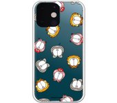 Funda original compatible con iPhone 13 Mini - Garfield Patron Caras
