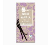 iCHOC, CHOCOLATE BLANCO VEGANO BIO CON VAINILLA BOURBON 80G - De agricultura ecológica.