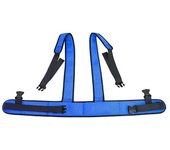 Chaleco de la ayuda del torso del cinturón de seguridad de la silla de ruedas, cinturón de seguridad ajustable del cuerpo entero para Evitar inclinarse o caer, conveniente para las correas de restricción de la silla de ruedas Fo