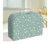 Diy Handmade Drawing Suitcase Gift Box For Children Stationery Gift Package Packaging Box Family File Storage Box HomeDecoration