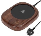 Calentador de tazas de café, calentador de tazas eléctrico con 3 configuraciones de temperatura ajustables (hasta 149 ℉) y apagado automático, calentador de bebidas eléctrico para cacao, té, leche, bebidas