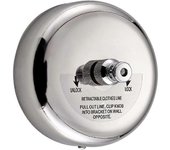 Secadora de ropa retráctil redonda de acero inoxidable 304 con cable de acero de 2,7 m para baño.