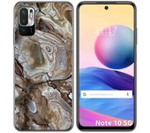 Tumundosmartphone Funda Gel Tpu para Xiaomi Redmi Note 10 5G / POCO M3 PRO 5G diseño Mármol 14 Dibujos