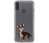 Funda Silicona Antigolpes para Samsung Galaxy A11 / M11 diseño Perros 05 Dibujos