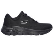 Skechers Arch Fit - Big Appeal Zapatillas deportivas para mujer negras en textil 86090