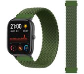 20mm 22mm Braided solo loop For Amazfit GTS/2/2e/GTS2 Mini/GTR 42mm/47mm/GTR2/2e/stratos 2/3 Bracelet Watch Amazfit bip strap