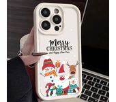 Christmas Pattern TPU Case For iPhone 16 Pro Max 15 14 Plus 13 12 11 Pro Max XR X XS Shockproof Soft Silicone Phone Cover