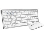 Subblim Combo Teclado y Ratón Inalámbrico Blanco