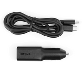 CARGADOR UNIVERSAL COCHE TARGUS PARA PORTATIL 45W TIPO C NEGRO
