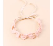 1pcs Pink White Bow Butterfly Baby Girl Lovely Cute New Design Hairbands Handmade For Birthday Or Party Sweet Honey Style