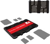 Mulit Slots Slim Micro SD Card Holder SD Card Case Portable Credit Card Size For SD TF MSD SDHC SDXC Microsd Cards Hard Shell
