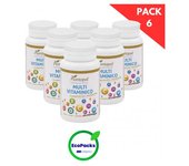 Plantapol EcoPack 6 Multivitamínico 60 comprimidos 1500 mg.