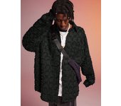 Men's Fall and Winter Fringe Personalized Long-sleeved Shirt Gang Handsome American Draped Casual Versatile Lapel Shirt
