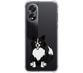 Tumundosmartphone Funda Silicona Antigolpes para Oppo A18 diseño Perros 01 Dibujos