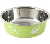 Non-Slip Dog Bowls For Small, Medium, And Large Cats And Dogs Drinking Water Feeding Pet Bowls Stainless Steel Pet Food Bowl Fee
