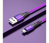 3A Quick Charge QC3.0 Micro USB Cable Fast Charging Data Cable for Android Moible Phone Xiaomi Realme Oneplus 0.5M/1M/2M/3M
