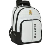 Mochila Real Madrid Doble 1º Equipación 24/25 - 42 Cm y 20 Litros