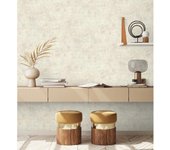 Muestra DIN A4 de Papel pintado vinílico lavable efecto de microcemento con textura áspera - Mineral Shade 682762 de GAULAN