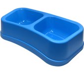 Plastic Forte Comedero para Mascota Perro y Gato Cuenco Plástico Alimentos - Resistente y Fácil de Limpiar