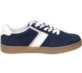 MTNG | Zapatillas Mustang Goal para Hombre – Zapatillas en Color Azul Marino con Detalles en Blanco – Sneaker con Cordones – Casual – Cómodas – Versátiles – Combinables – Modelo 84756