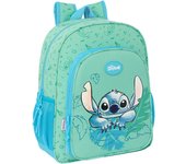 Mochila Safta Junior Adapt.Carro Stitch Aloha Regalos Para Todos