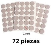 72pcs Felt Chair Leg Pads Round Floor Protector Thicken Self Adhesive Furniture Cover Mute Bumper Pad Home Furniture Feet Mat