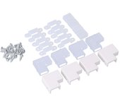 Juego Accesorios Tira LED Conectores 4pzs EDM