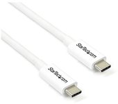 StarTech.com - Cable Thunderbolt 3 Pasivo de 2m - 20Gbps - PD 100W - Vídeo 4K - Cable Thunderbolt - Certificado Thu - TBLT3MM2MW TBLT3MM2MW