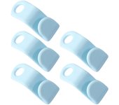 10/30/60pcs Mini Clothes Hanger for Closet Connector Hooks Cascading Plastic Wardrobe Coat Organizer Rack Holder Space Saving