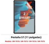 2pcs Pet Screen Protector For Samsung Galaxy Tab S7 Fe S9 Fe A9 Plus S6 Lite S7 S8 S9 A8 Plus Protective Clear Film No Glass