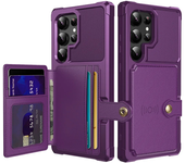 Card Wallet Case for Samsung Galaxy S24 S23 FE S25 S23 Plus S22 S21 Ultra A55 A35 A15 A54 A34 A53 A52S A52 A14 A05S A05 A24  A16
