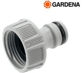 Adaptador Macho para Grifo 21mm con Rosca Hembra 26,5mm 3/4" (Blíster) Gardena