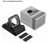 Charger Stand for Apple Watch Dock Station Aluminum Charging Holder for iWatch Ultra 1 2/10/9/SE/8/7/6/5/4/3/2/1 Silicon Bracket