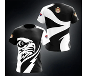 3D Serbia Flag Coat Of Arms Printed T Shirt Children Fashion T-shirts Sodier Army Veteran Tees Military Camouflage Clothes Tops