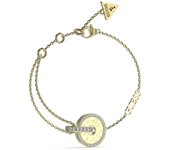 Guess Pulsera Mujer Love Guess De Acero Dorado