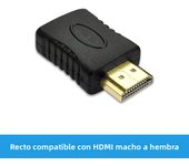 HDMI-Compatible Adapter 90 270 Degree Right Angle Male to Female Converter 4K HD Connector Mini / Micro HDMI-Compatible Extender