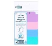 CARCHIVO - 66164099 marcador de página Punto de libro flexible Multicolor 4 pieza(s) 66164099