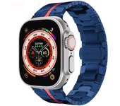 Iron Man watchband stainless steel watch strap for apple watch series 8 ultra 7 6 5 4 3 2 1 SE iwatch bracelet band 45mm 40mm