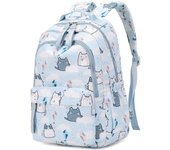 Mochilas para niñas Mochila linda con diseño de gato Mochila para escuela primaria Mochila para estudiantes para niñas