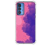 Funda Silicona Antigolpes para Motorola Edge 20 Pro diseño Acuarela 07 Dibujos
