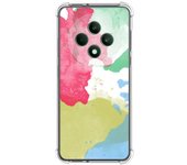 Tumundosmartphone Funda Silicona Antigolpes para Oppo Reno 12F 4G / 12 F 5G diseño Acuarela 02 Dibujos
