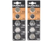 Duracell Litio CR2032 3v Paquete de 5*2-10PSC Pilas