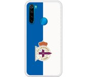 Funda original compatible con Xiaomi Redmi Note 8 - RC Deportivo Escudo blanquiazul