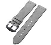 20mm 22mm Leather Silicone Strap for Samsung Galaxy Watch 7/6/5/4 40 44mm Gear Band Vintage Bracelet for Xiaomi Redmi Smartwatch
