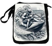 MERCHANDMANIA BANDOLERA REPORTERO MEDIANA BOLSO deporte playa moto acuatica agua carrera bolsa mochila hombro