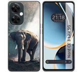 Funda Silicona para Oneplus Nord CE 3 Lite 5G diseño Elefante Dibujos