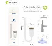 Aquapro Air Diffuser Atomizer Stone Aquarium Fish Tank Mini Nano Bubble Generator Counter Oxygen Pump With Check Valve Filter